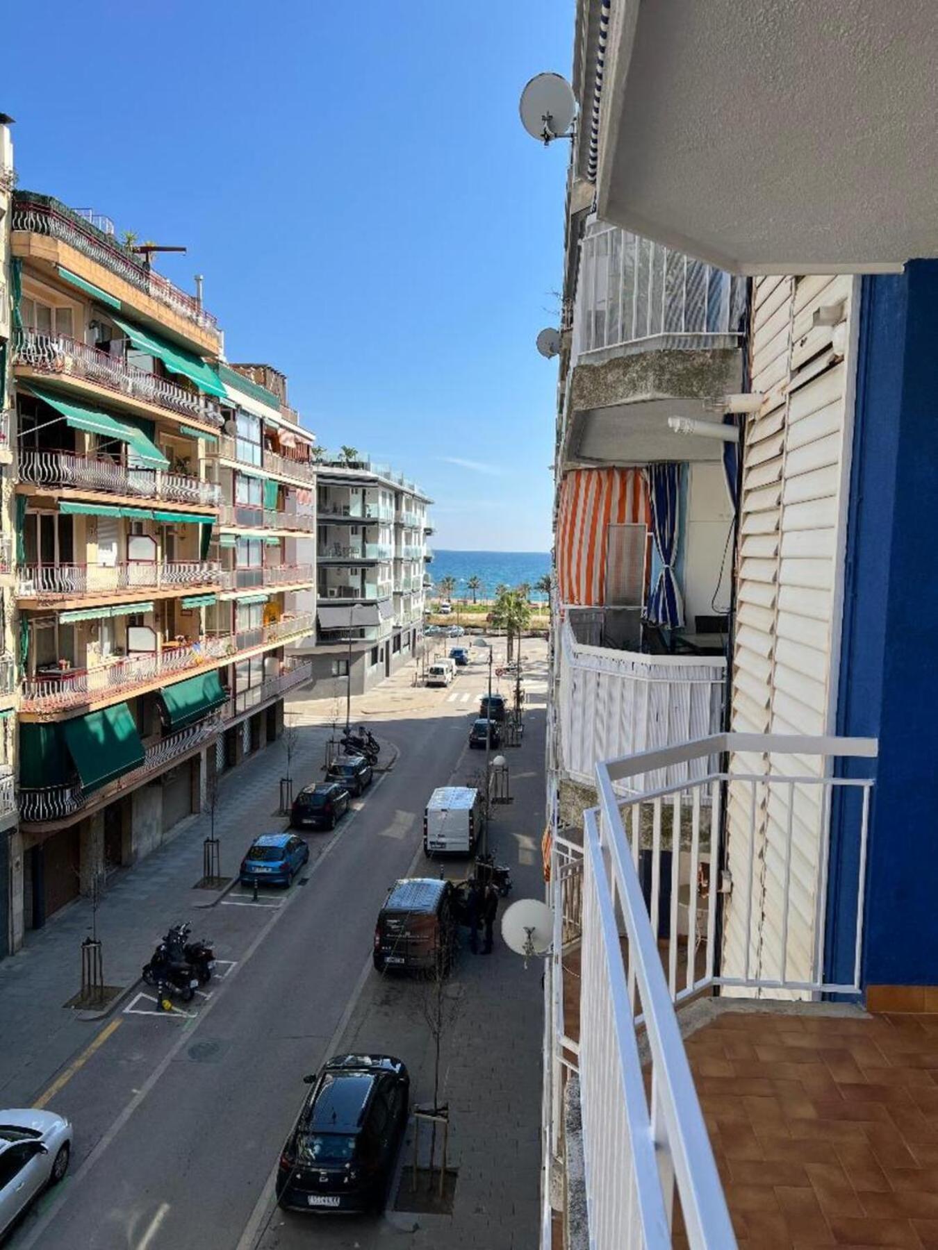 Logement Avec Vue Laterale Mer Pineda de Mar Exterior photo