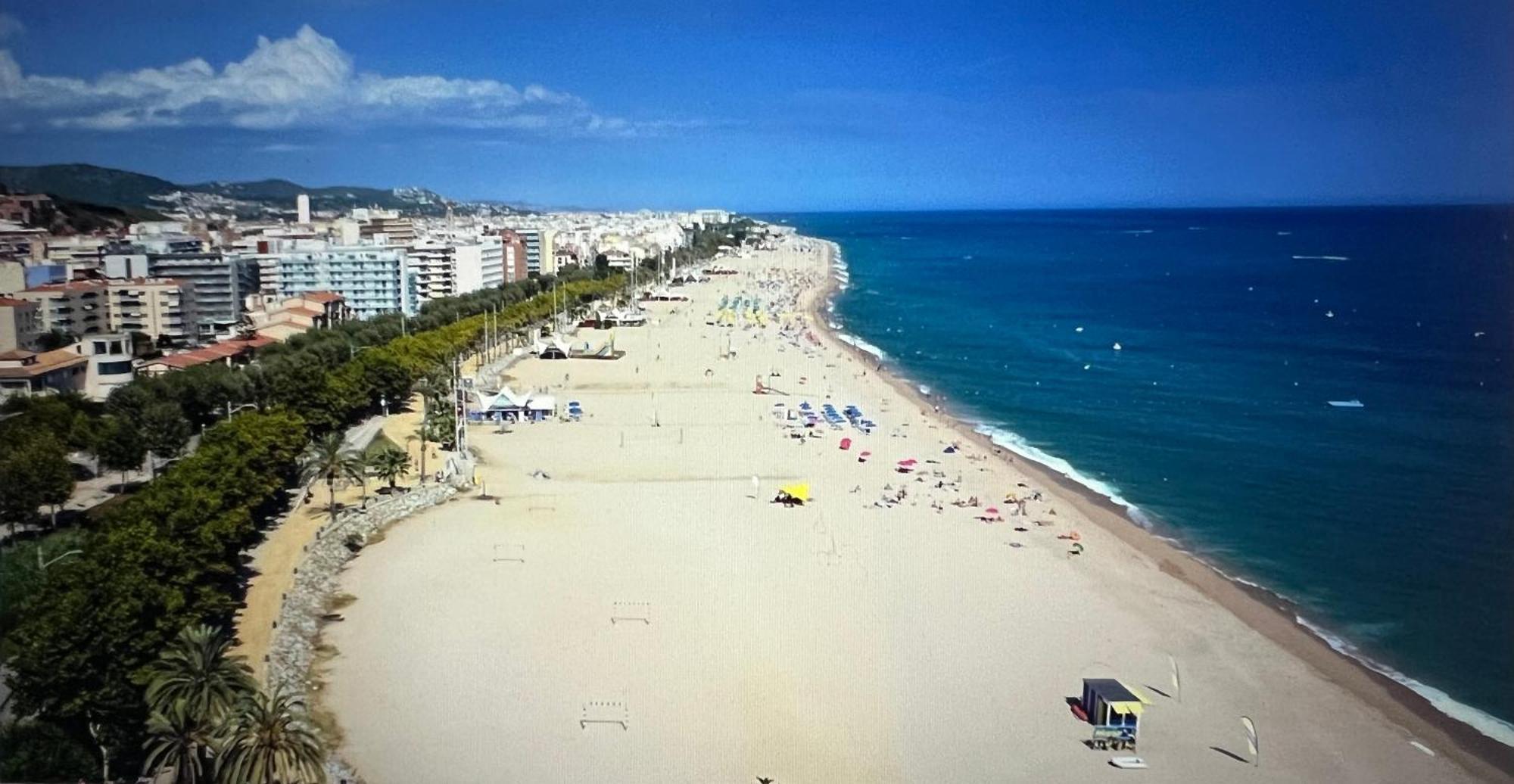 Logement Avec Vue Laterale Mer Pineda de Mar Exterior photo